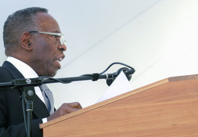 Charles Gaines Accepts the 60th Edward MacDowell Medal